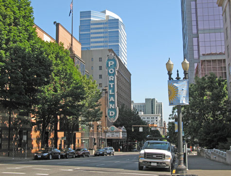 Landmarks in Portland Oregon